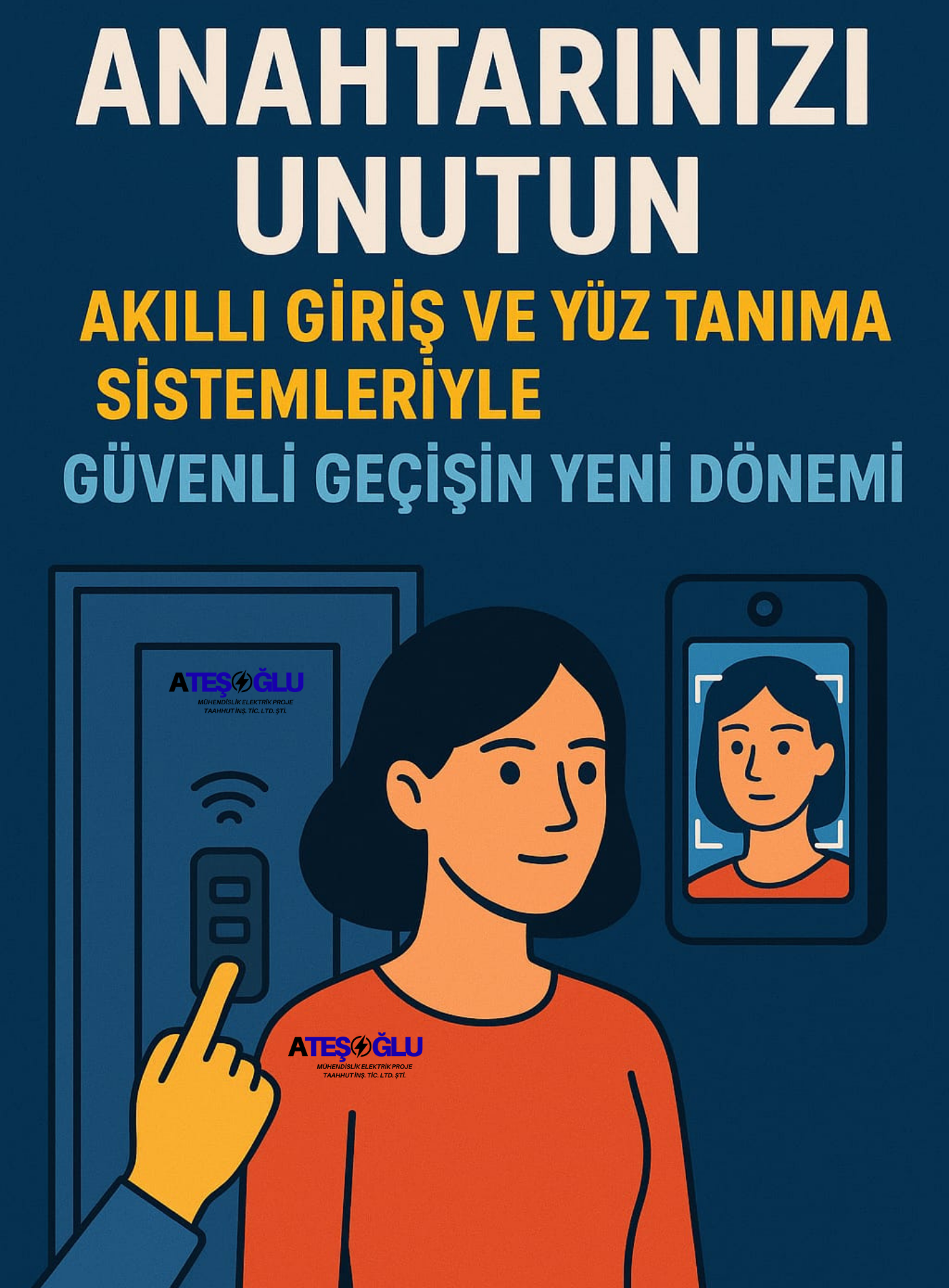Anahtarınızı Unutun – Akıllı Giriş ve Yüz Tanıma Sistemleriyle Güvenli Geçişin Yeni Dönemi