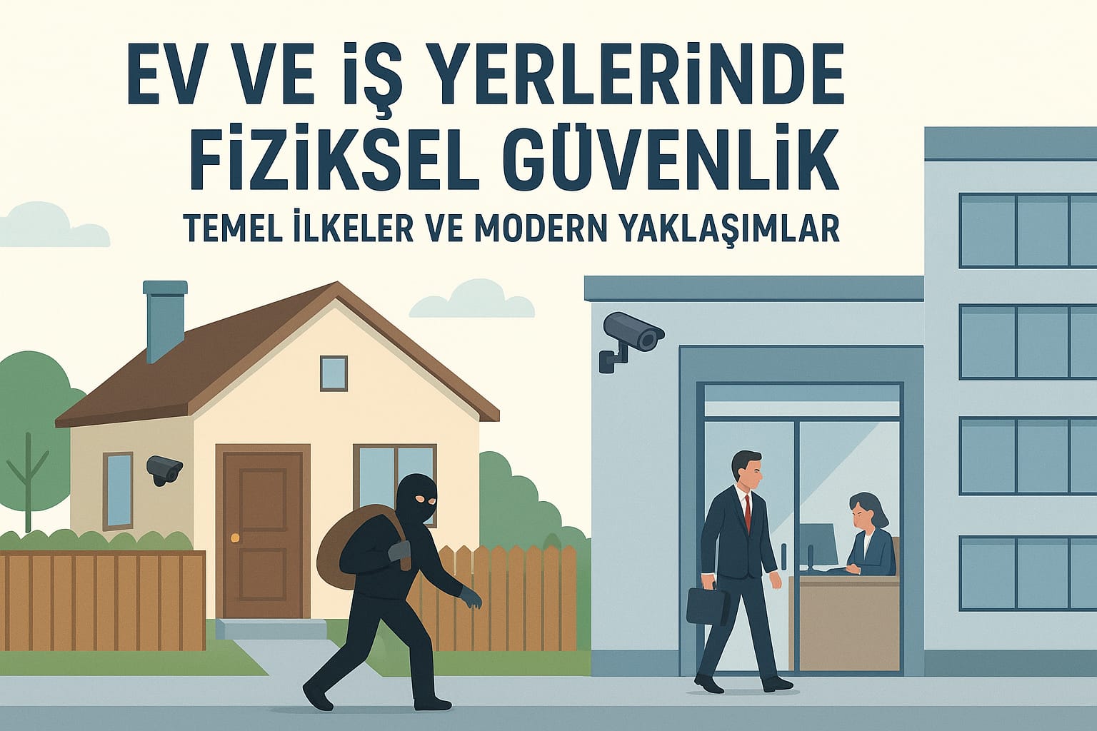 Ev ve İş Yerlerinde Fiziksel Güvenlik: Temel İlkeler ve Modern Yaklaşımlar