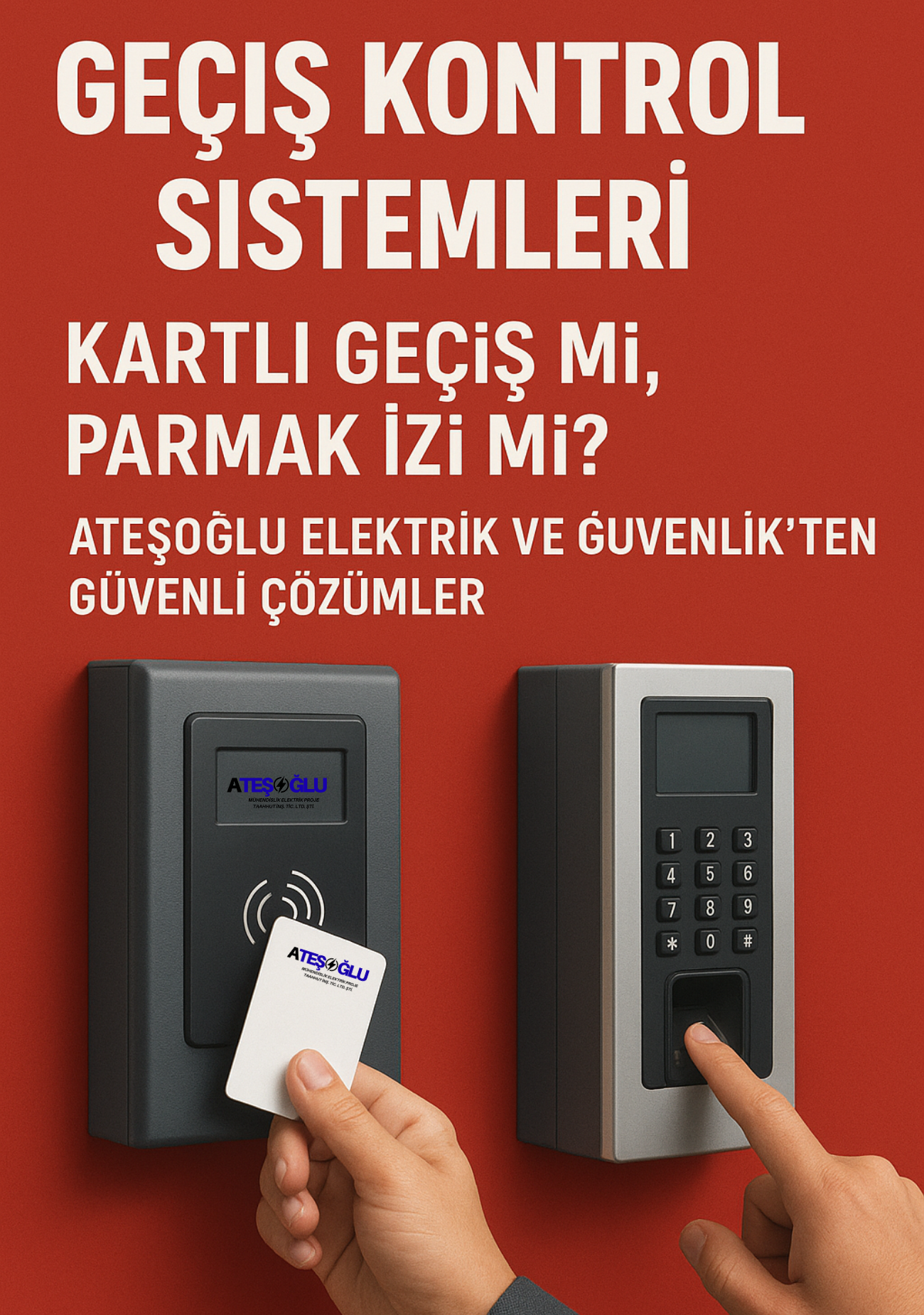 Geçiş Kontrol Sistemleri: Kartlı Geçiş mi, Parmak İzi mi? – Ateşoğlu Elektrik ve Güvenlik’ten Güvenli Çözümler