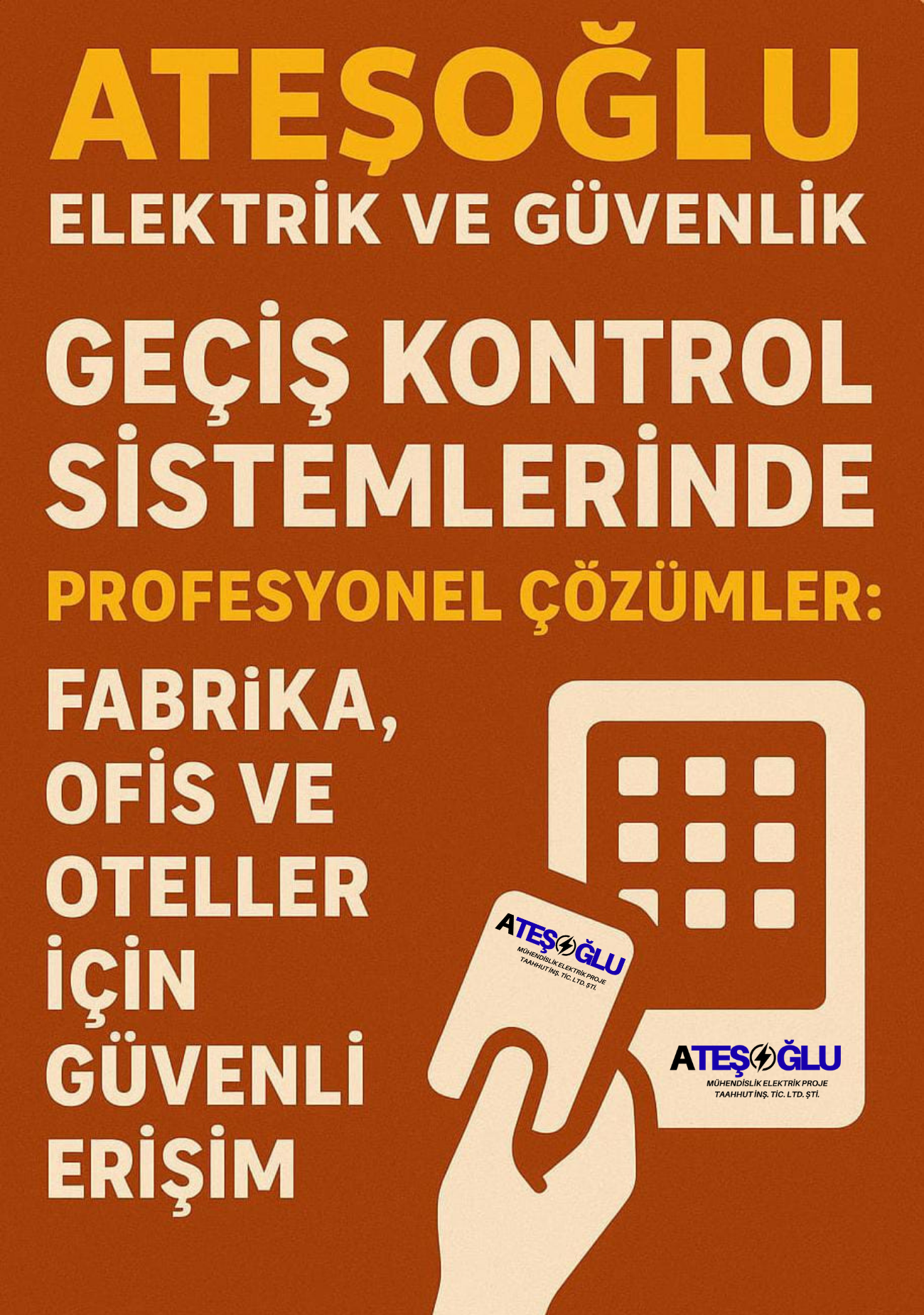 Geçiş Kontrol Sistemlerinde Profesyonel Çözümler: Fabrika, Ofis ve Oteller İçin Güvenli Erişim