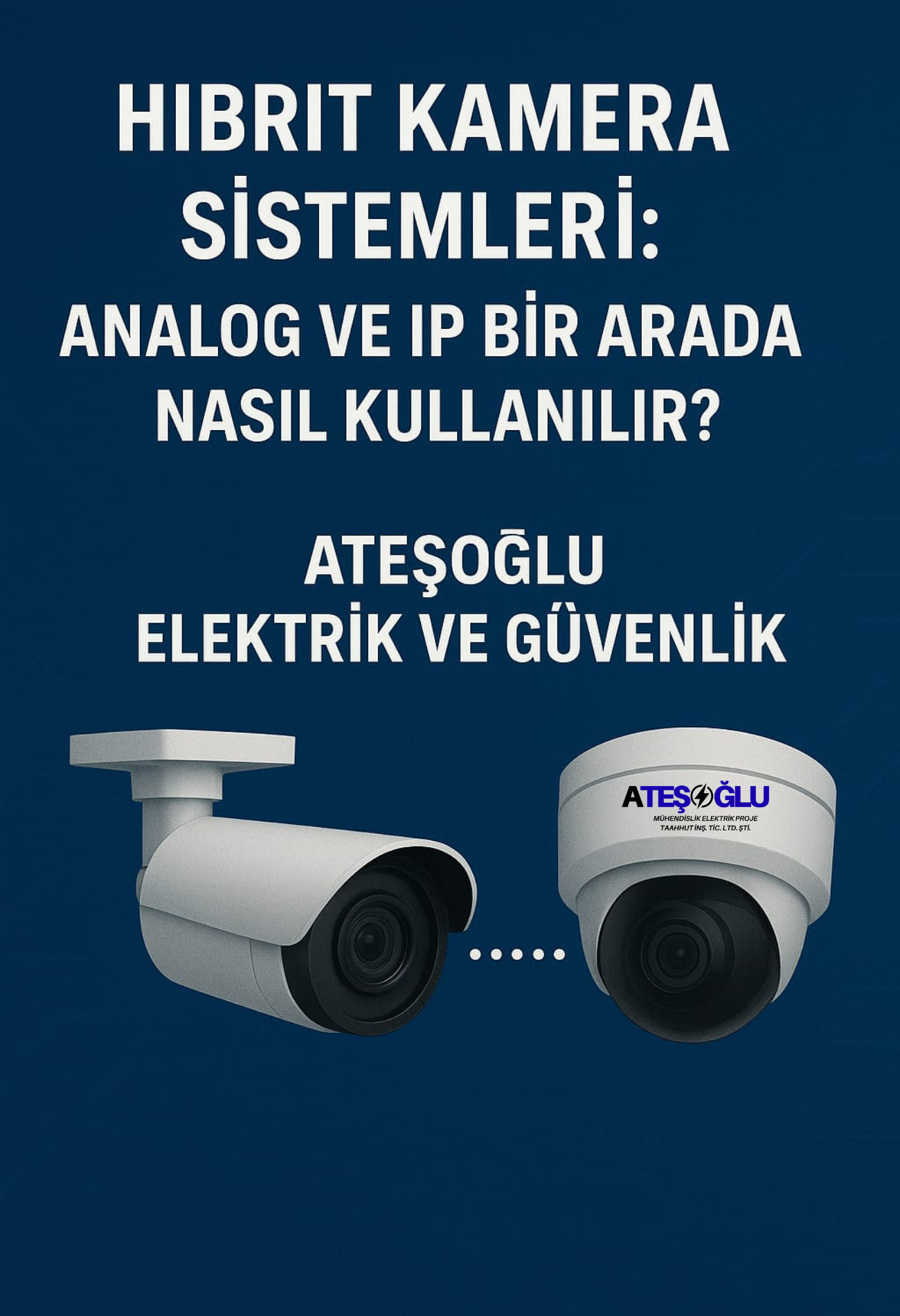 Hibrit Kamera Sistemleri: Analog ve IP Bir Arada Nasıl Kullanılır? | Ateşoğlu Elektrik ve Güvenlik