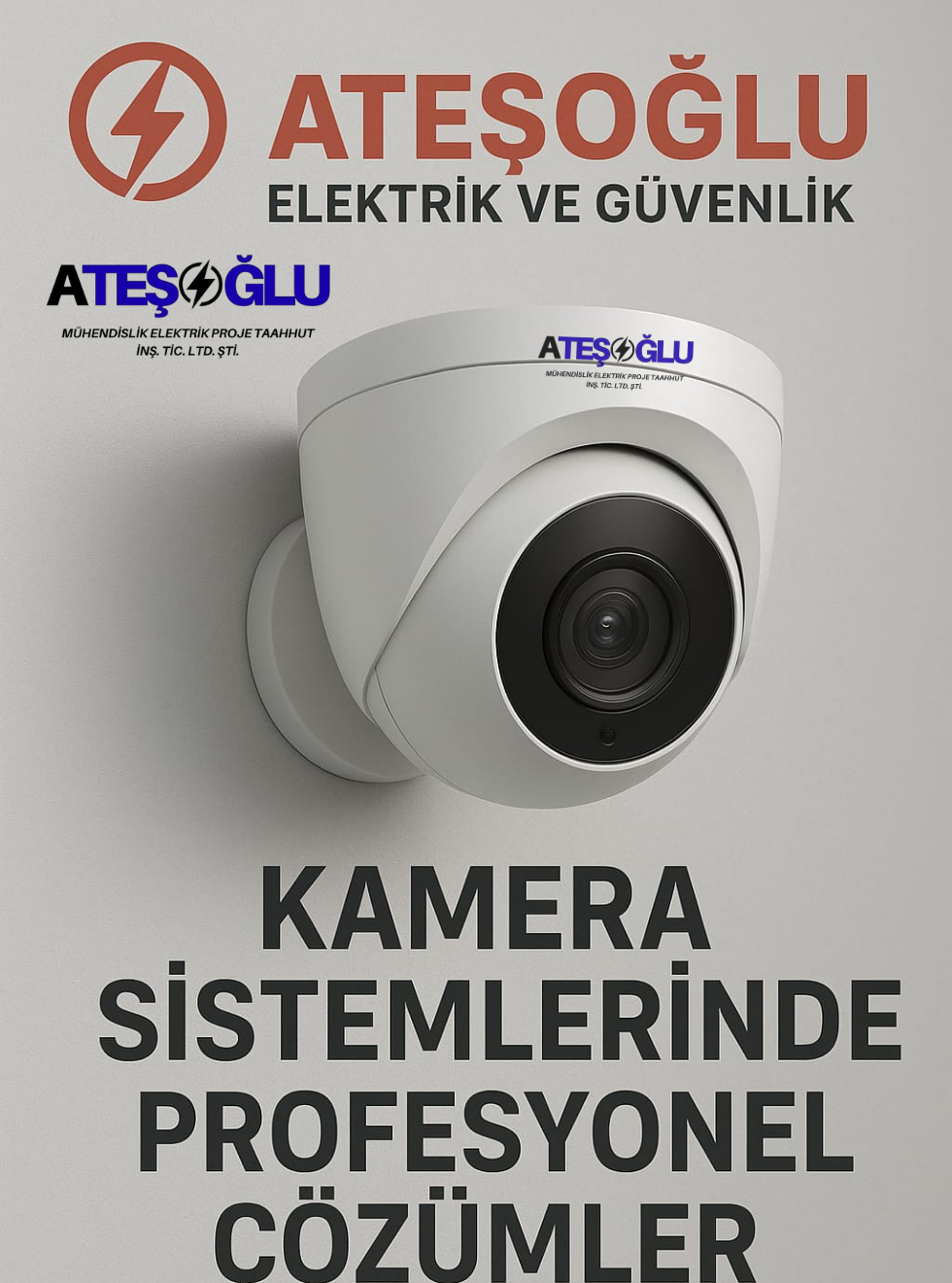 Ateşoğlu Elektrik ve Güvenlik – Kamera Sistemlerinde Profesyonel Çözümler