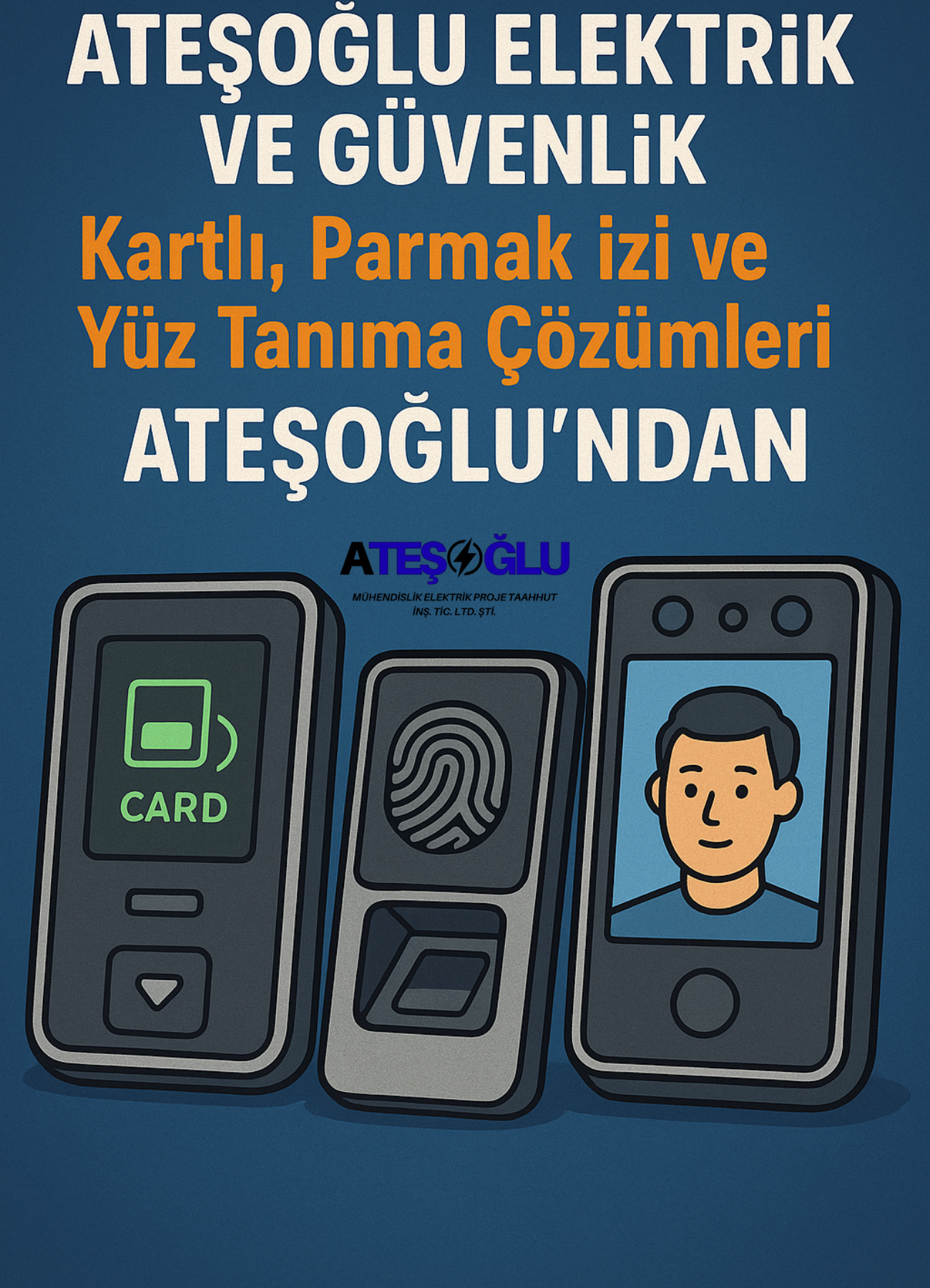 Kartlı, Parmak İzi ve Yüz Tanıma Çözümleri ATEŞOĞLU’ndan