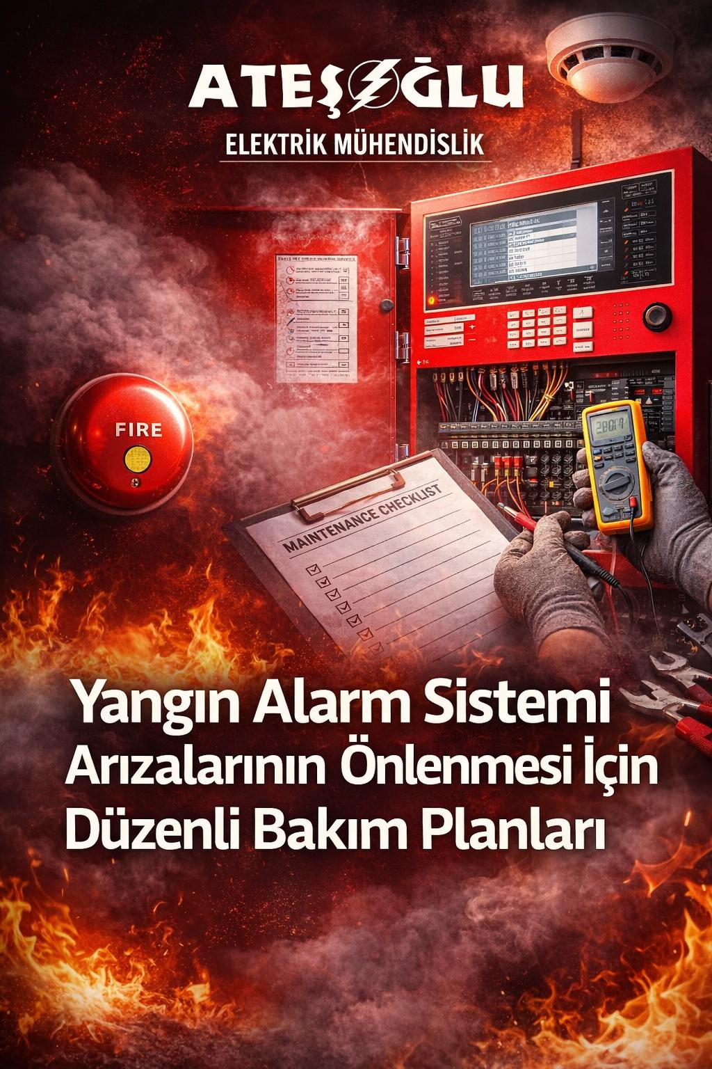 Yangın Alarm Sistemi Arızalarının Önlenmesi İçin Düzenli Bakım Planları