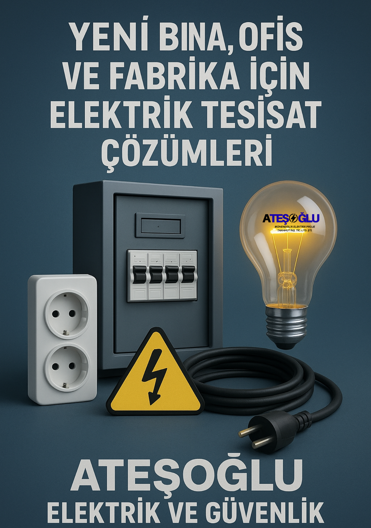 Yeni Bina, Ofis ve Fabrika İçin Elektrik Tesisat Çözümleri – Ateşoğlu Elektrik ve Güvenlik”