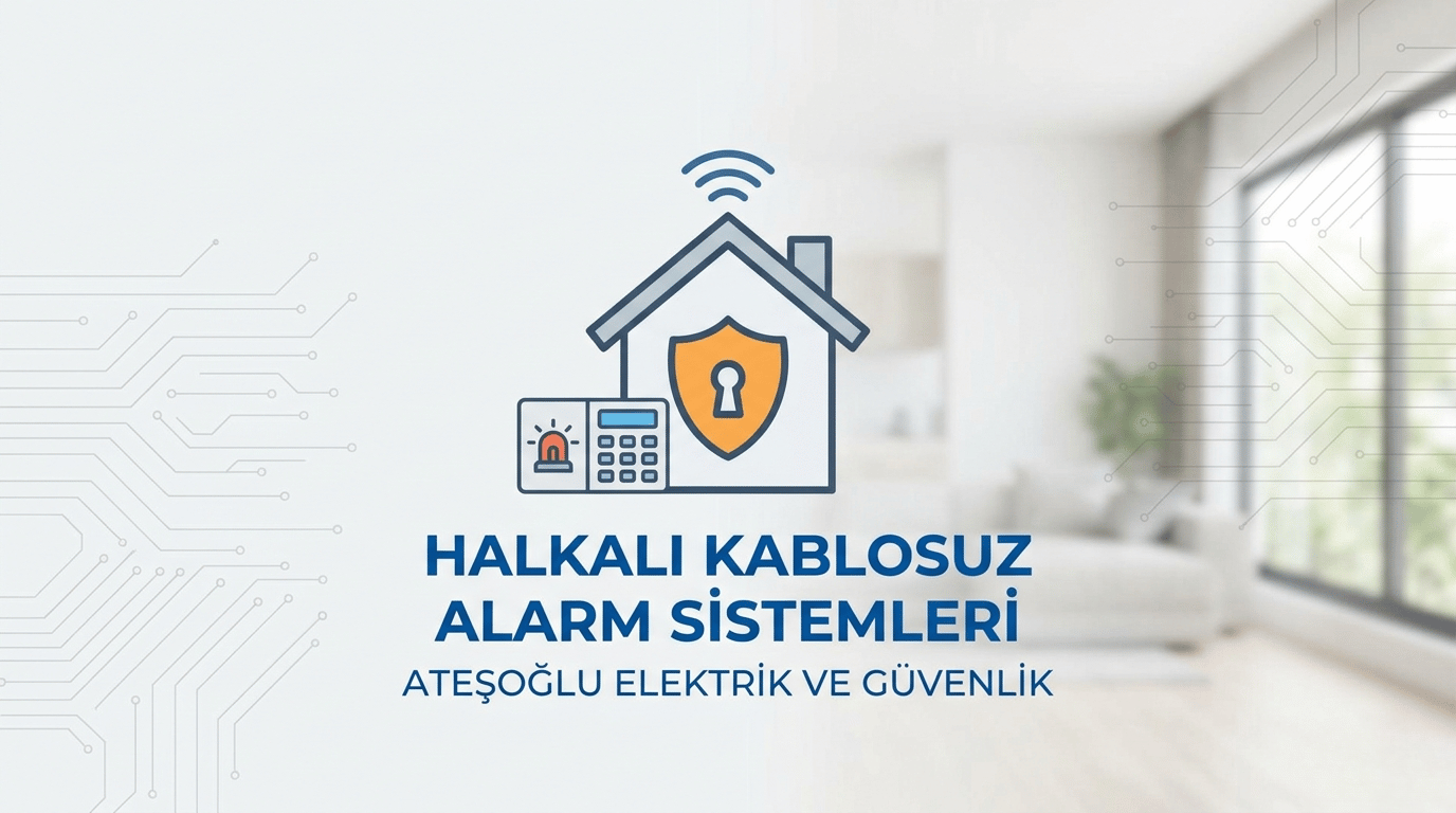 Halkalı Kablosuz Alarm Sistemleri | Ateşoğlu Elektrik ve Güvenlik