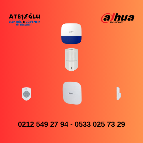 Dahua 1 Dedektörlü Kablosuz Alarm Set